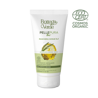 Bottega Verde BIO ČISTÁ PLEŤ - Peelingová maska ​​3v1, 150ml