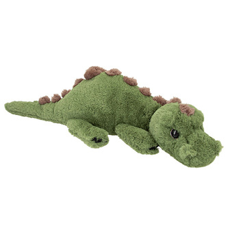 Plyšová postavička ve tvaru dinosaura Dino World, Zeleno-hnědý dinosaurus