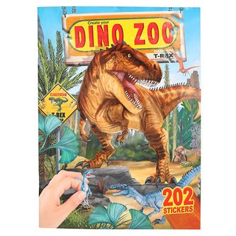 Create Your Dino Zoo, 202 samolepek