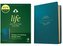 NLT Life Application Study Bible, Third Edition (Leatherlike, Teal Blue, Red Letter)
