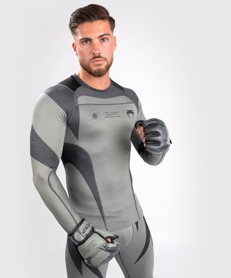 Rashguard Venum Stone dlouhý rukáv mineral green M