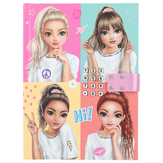 Bloček se zámkem na kód Top Model, Candy - Sasha - Fergie - Lexy