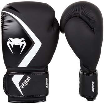 Boxerské rukavice Venum Contender 2.0 černo-bílá - 10oz