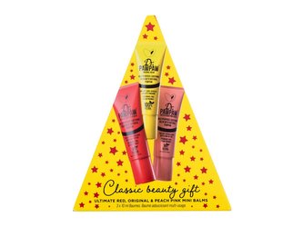 Dr. PAWPAW Classic Beauty Gift multifunkční balzám Original Balm 10 ml + multifunkční balzám Tinted Peach Pink Balm 10 ml + multifunkční balzám Tinted Ultimate Red Balm 10 ml