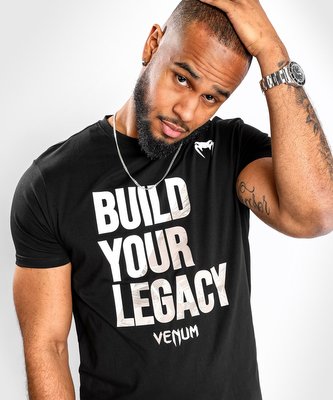 Tričko Venum Build Your Legacy černá XL