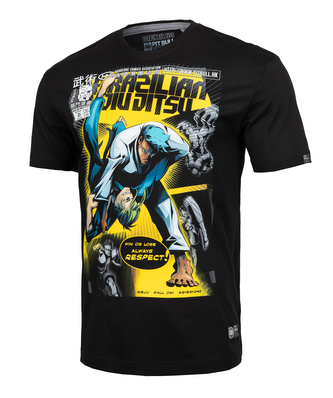 Tričko PitBull West Coast BJJ COMICS M