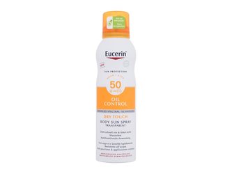 Eucerin Sun Oil Control Opalovací přípravek na tělo Body Sun Spray Dry Touch 200 ml SPF50 unisex