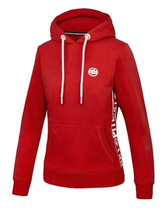 Dámská mikina Pitbull West Coast KP French Terry Geneva červená M