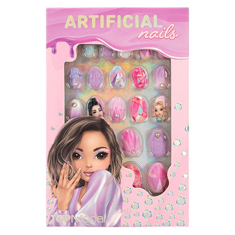 Sada umělých nehtů Top Model, Fialová - Fergie