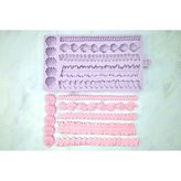 Silikonová forma lambeth krajka - Karen Davies