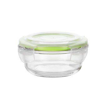 SKLENĚNÁ NÁDOBA NA POTRAVINY FRIGO KULATÁ 620ML