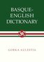 Basque-English Dictionary
