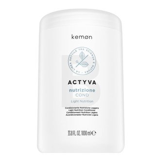 Vlasová kosmetika  v naší nabídce nese jména těch nejslavnějších kadeřnických značek. Kondicionéry značky Kemon z kolekce Actyva byly vytvořeny pro jemné vlasy speciálně pro ženy. Tento kadeřnický zázrak má objem 1000 ml.