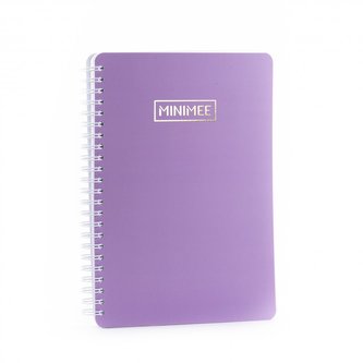Tečkovaný zápisník MINIMEE - lila