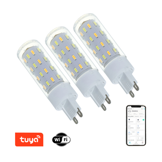 Immax NEO LITE Smart sada 3x žárovka LED G9 4W CCT, stmívatelná, WiFi, TUYA