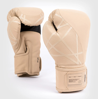 Boxerské rukavice Venum Tecmo 2.0 písková 16oz