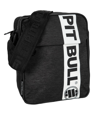 Pánská taška přes rameno HILLTOP černo-bílá