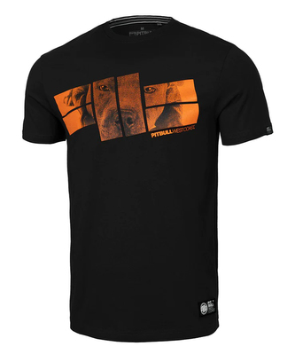 Pánské tričko Pitbull West Coast Orange Dog černá XL