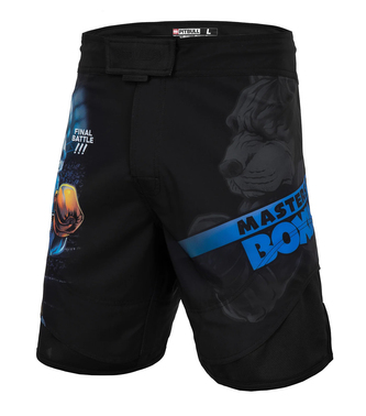 MMA šortky Pitbull West Coast MASTERS OF BOXING HILLTOP XL