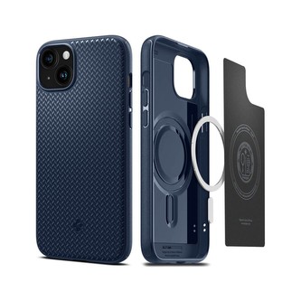 Spigen Mag Armor MagFit kryt iPhone 15 Plus modrý