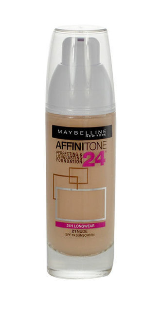 Maybelline Affinitone 24 h Foundation SPF19 - Hydratační make-up pro bezchybnou pleť 30 ml pro ženy