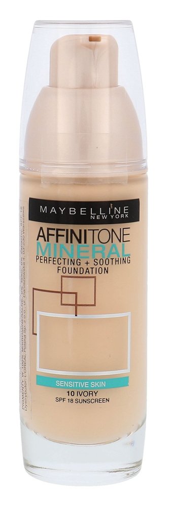 Maybelline Affinitone Mineral Foundation - Tekutý minerální make-up 30ml pro ženy