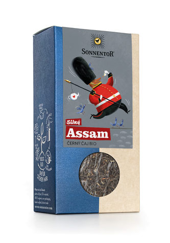 Sonnentor Silný Assam bio, černý čaj, 95g syp.