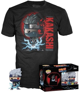 Funko POP! & Tee Box: Naruto - Kakashi L