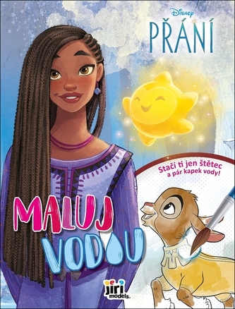 Maluj vodou A4 Přání