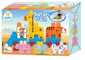 Stavebnice Vláček plastový Safari