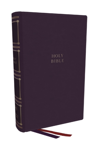 KJV Holy Bible: Compact Bible with 43,000 Center-Column Cross References, Purple Leathersoft (Red Letter, Comfort Print,