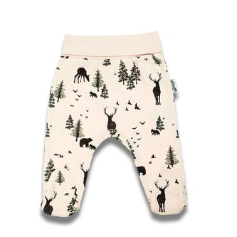 Kojenecké bavlněné polodupačky Nicol Bambi - velikost 86 (12-18m)