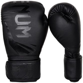 Boxerské rukavice Venum Challenger 3.0 matná černá - 16oz