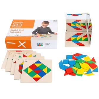 Toys for life - Dřevěná mozaika