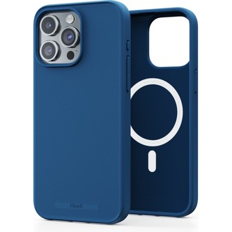 NJORD 100% GRS MagSafe kryt iPhone 15 Pro Max modrý