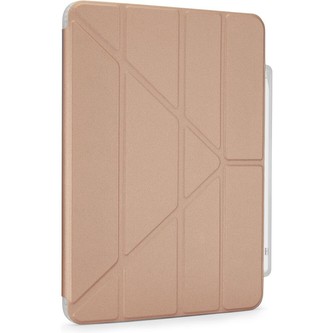 Pipetto Origami Pencil Case pouzdro pro Apple iPad (2022) růžovozlatá