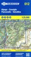 Alpago-Cansiglio Piancavallo - Valcellina 1:25 000