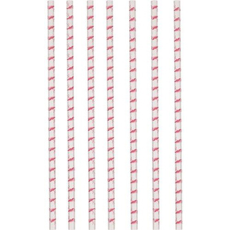 Papírová brčka Plameňák 12 ks