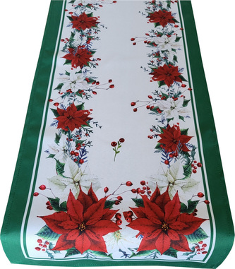 Vánoční ubrus - běhoun na stůl STAR OF BETLEHEM 60x120 cm Mybesthome