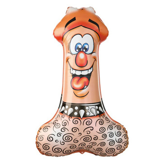 Fóliový balonek Veselý penis 58 x 90 cm
