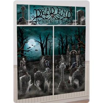 Dekorace na stěnu DEAD END - 5 ks