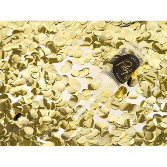 Konfety Push pop - zlaté