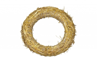 Slaměný věnec 40 cm