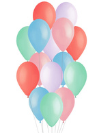 Balonkový buket Macaron - 30 cm - 15 ks