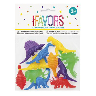Figurka dinosaurus plastová 12 ks - Unique