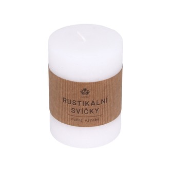 ARÔME Rustikální svíčka 60x80 mm, bílá