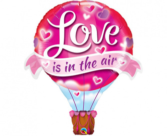 Foliový balonek Love is in the air - Balón 107 cm