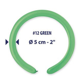 Modelovací balonky profesionální - 100 ks - zelené