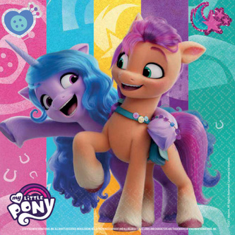 Papírové ubrousky My little Pony - New Generation 16 ks