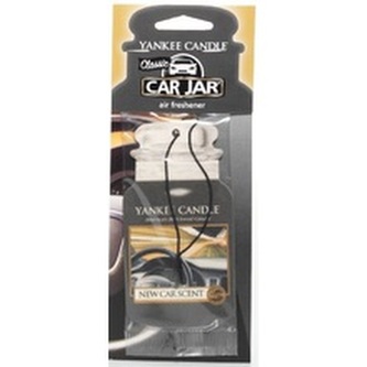 Yankee Candle New Car Scent Ultimate Car Jar ( vůně nového auta ) - Luxusní visačka do auta unisex